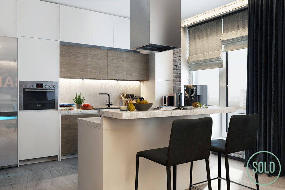 Contemporary White Appartment
