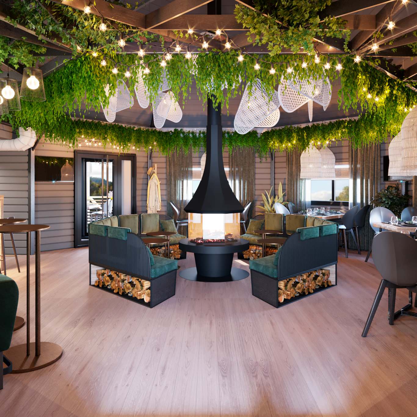 Обложка проекта: CHAGA Restaurant |  Горный Алтай