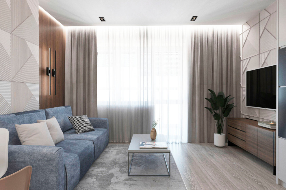 Однокомнатная квартира для молодого мужчины ЖК Снегири