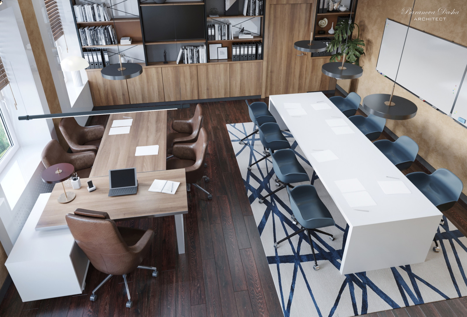 Интерьеры офиса строительной компании