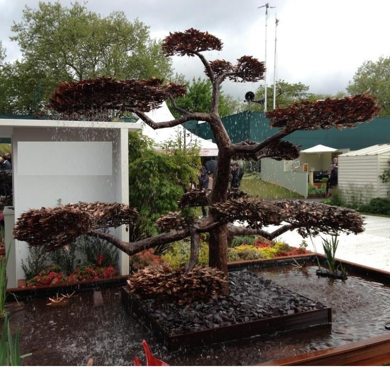 Обложка проекта: Дерево-фонтан