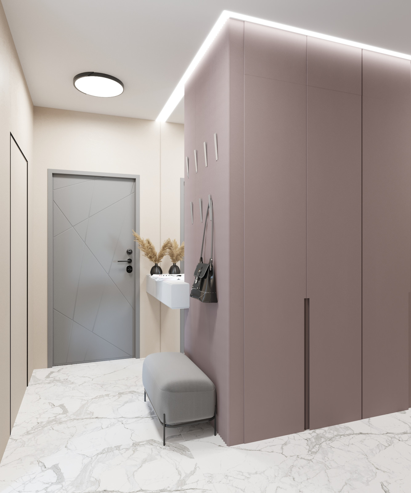 Дизайн-проект квартиры 120 м2 в Москве