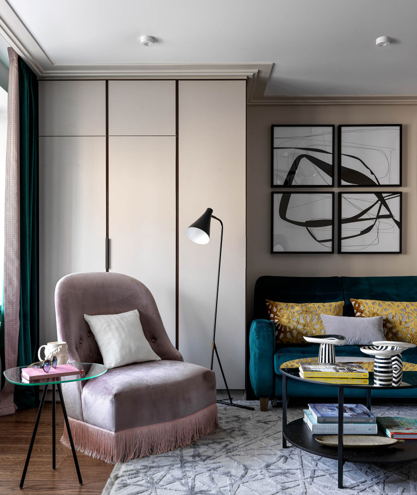 Apartment with a note of femininity