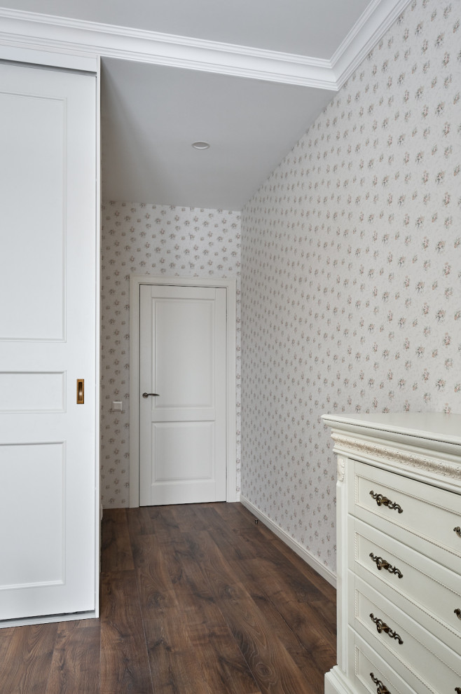 Белые Кантри в классическом интерьере