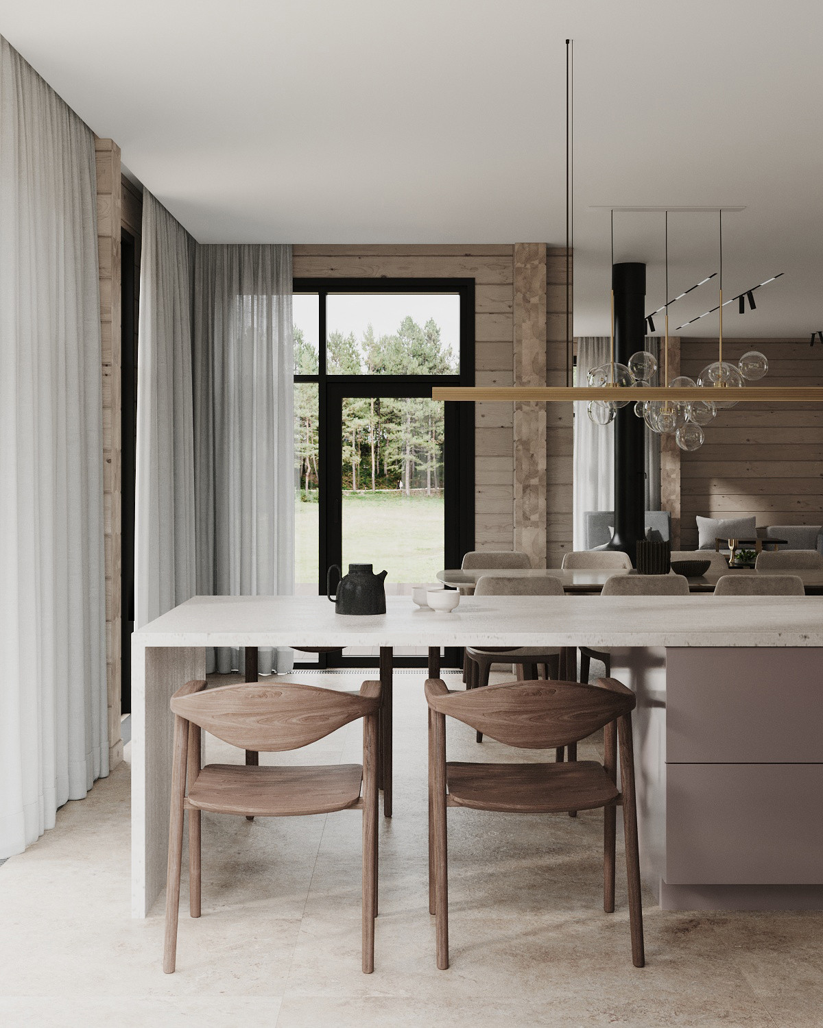 Интерьер загородного дома