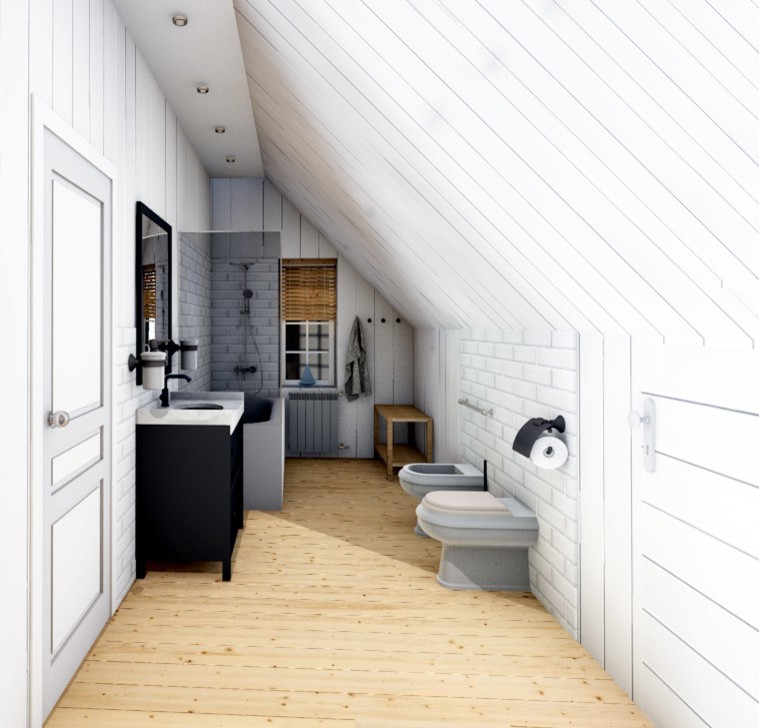 Коттедж для троих.