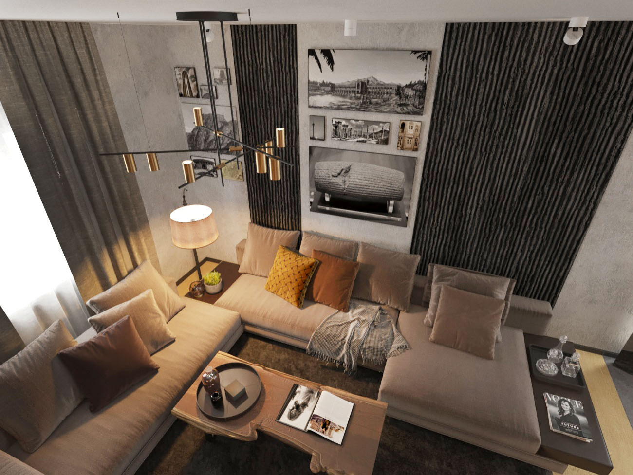 Частный загородный дом в современном стиле