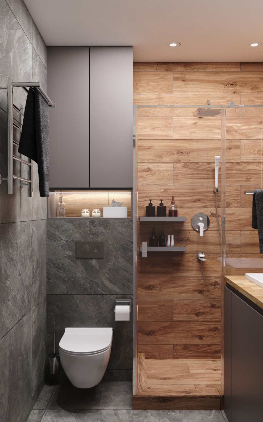 Дерево и камень