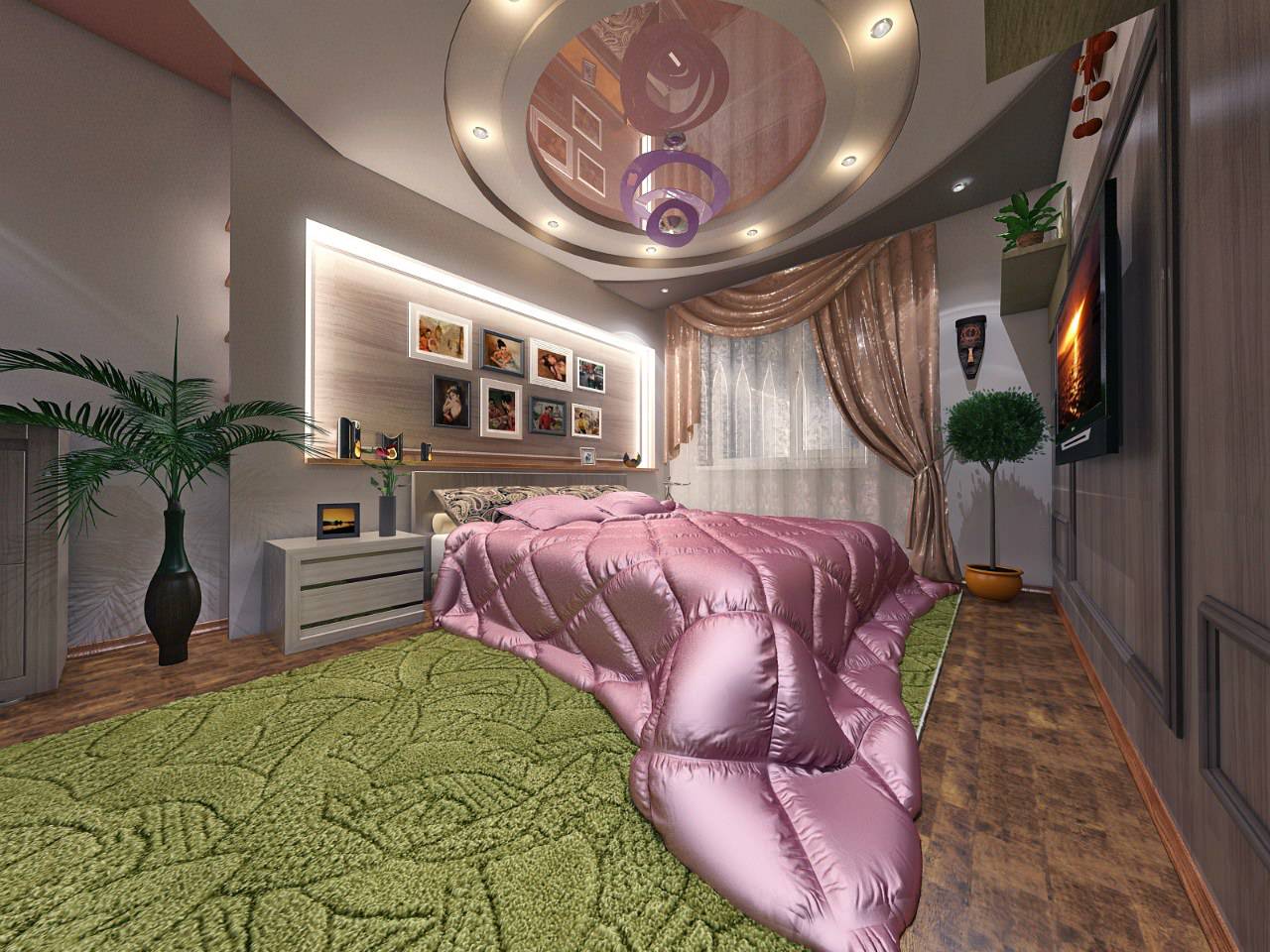 Обложка проекта: Спальная комната
