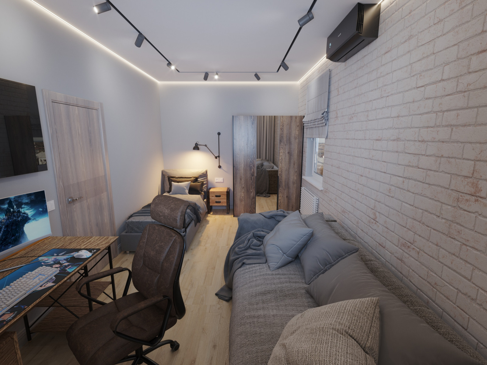 Дизайн проект детской №3