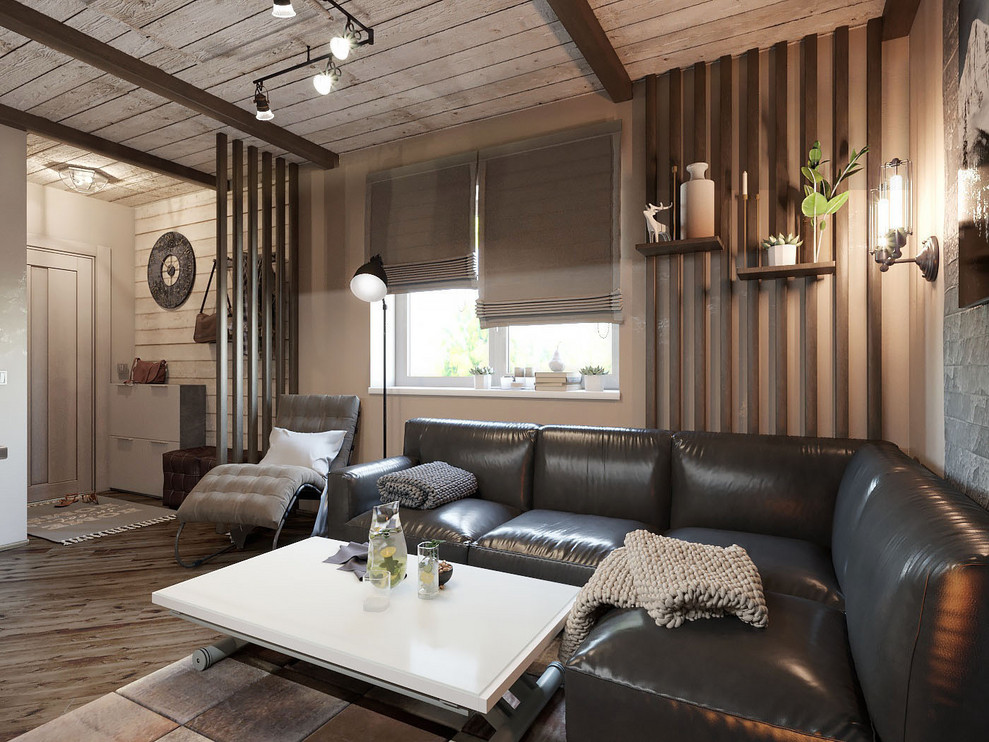 комната отдыха в сауне в КП Алые паруса