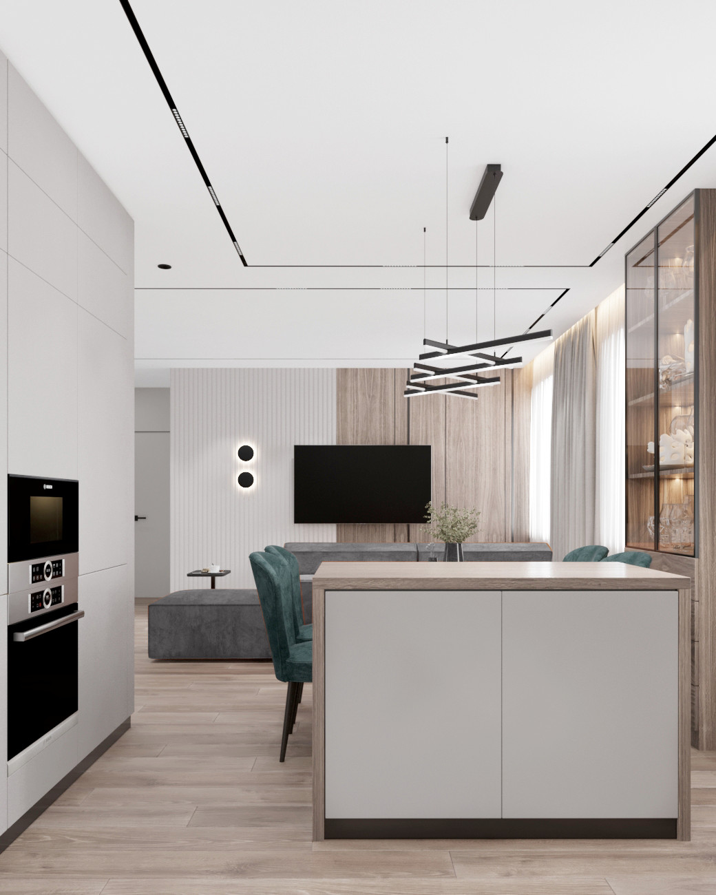 Проект в стиле современного минимализма