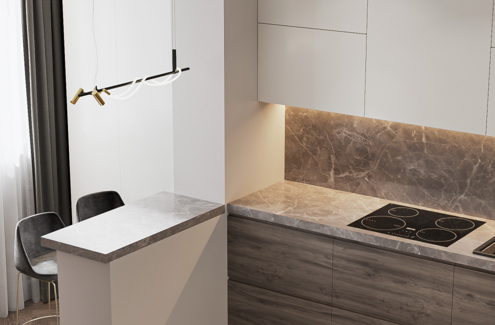 Усть-Илимск, квартира 45 кв, визуализация