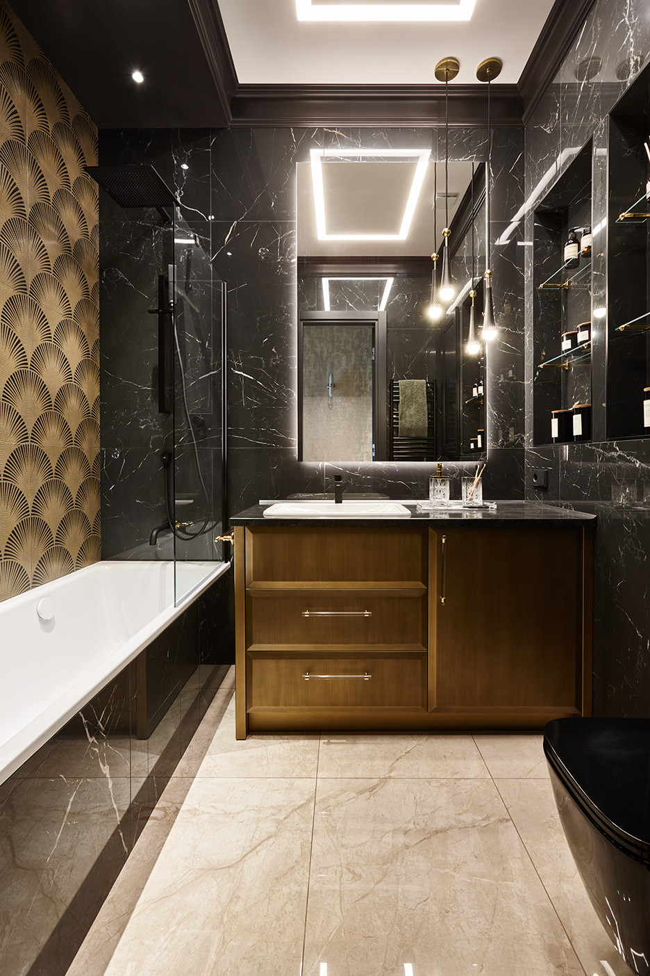 Дизайн двухкомнатной квартиры в ЖК Резиденции Архитекторов