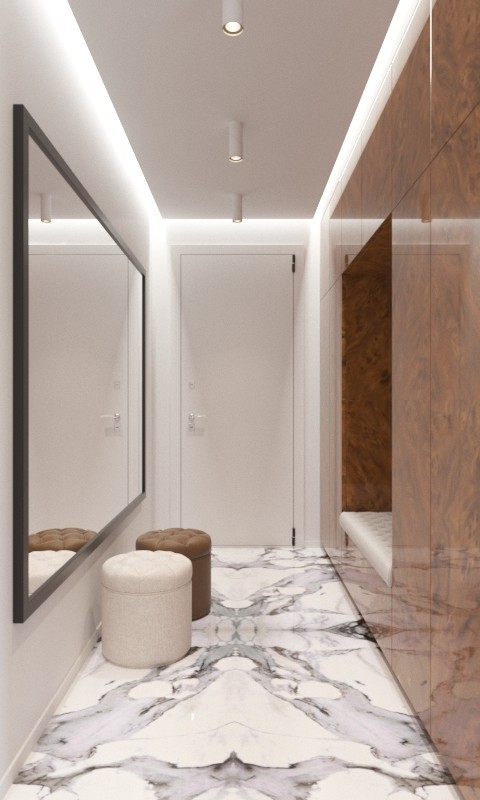 Минималистичная квартира в новостройке