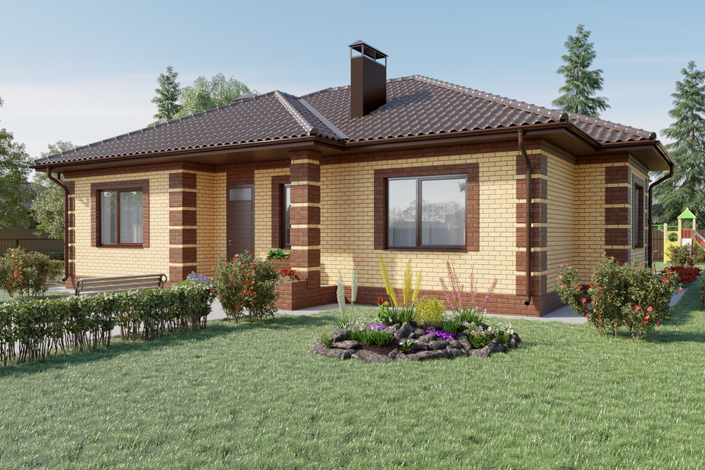 Одноэтажный коттедж "Гранд"