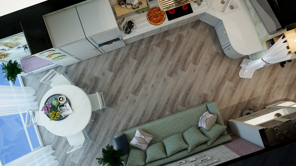 ЖК "Аврора" дизайн проект 3х комнатной квартиры