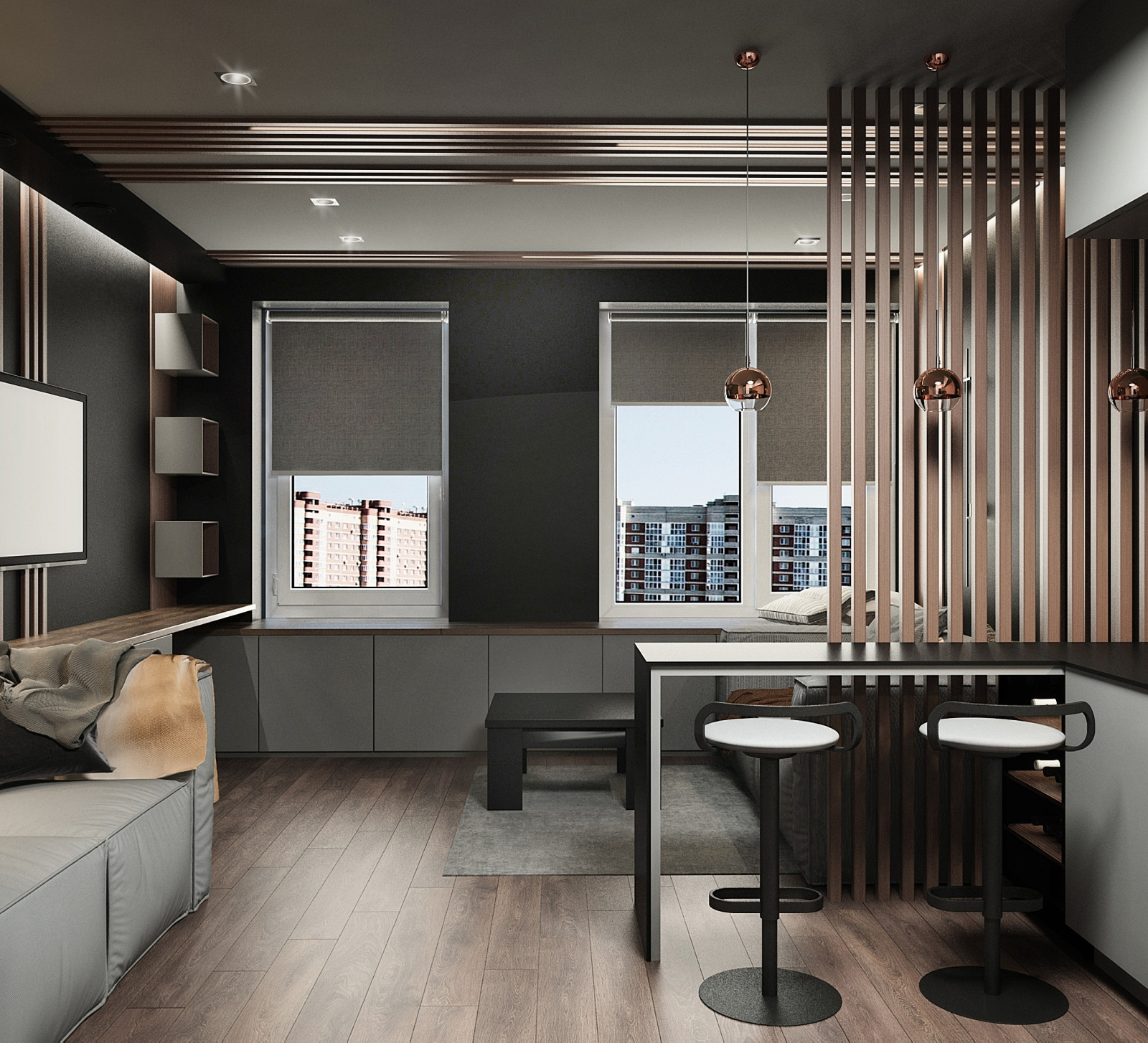 Дизайн проект в ЖК Домашний