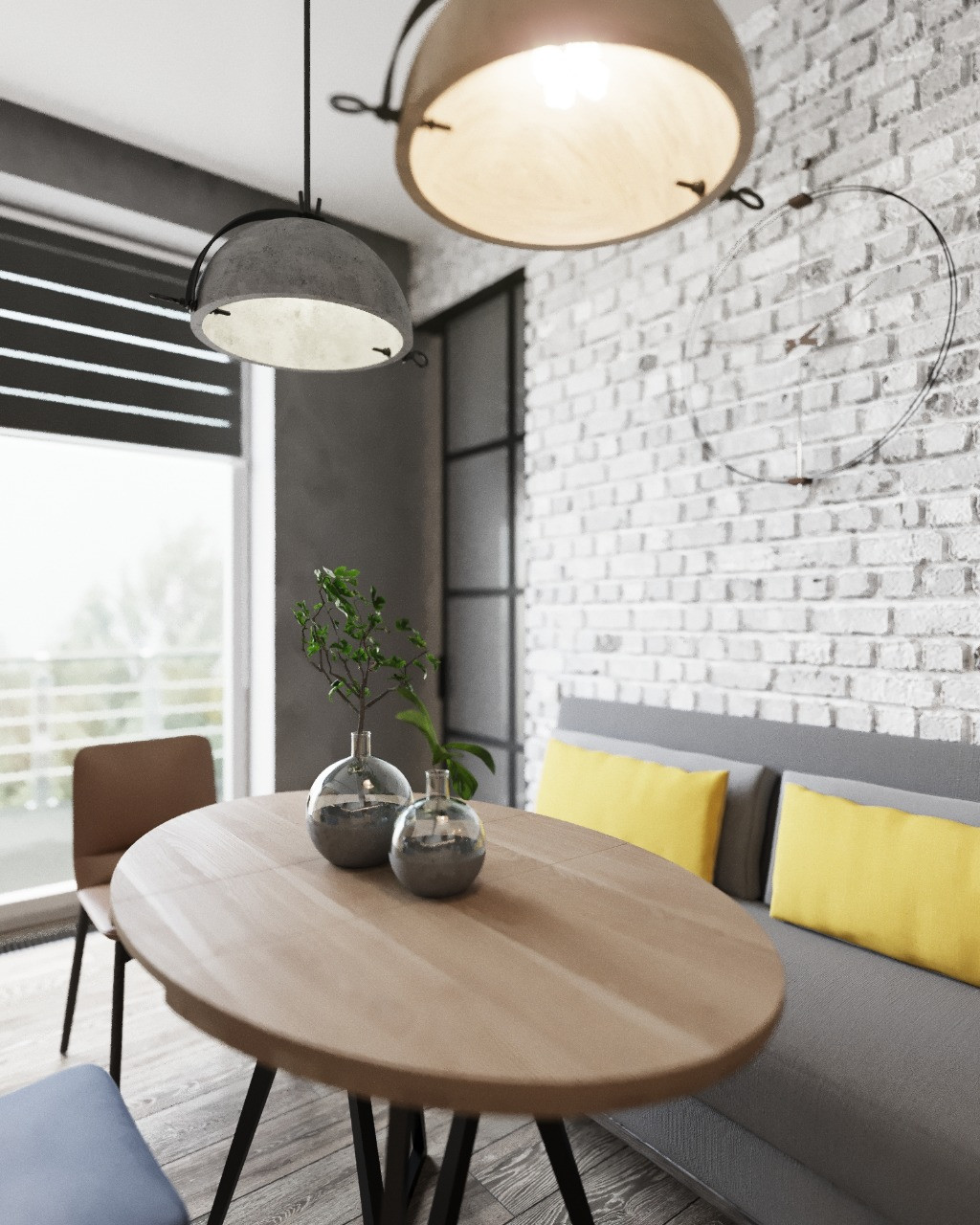 ЖК "Лахта парк" квартира в стиле LOFT 90 м2