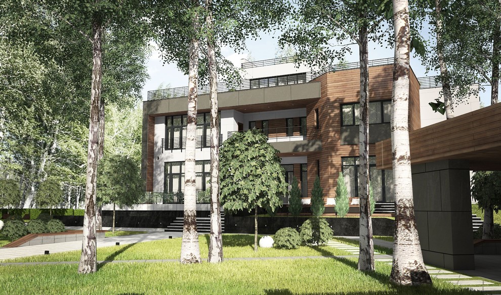 Частный проект загородного дома