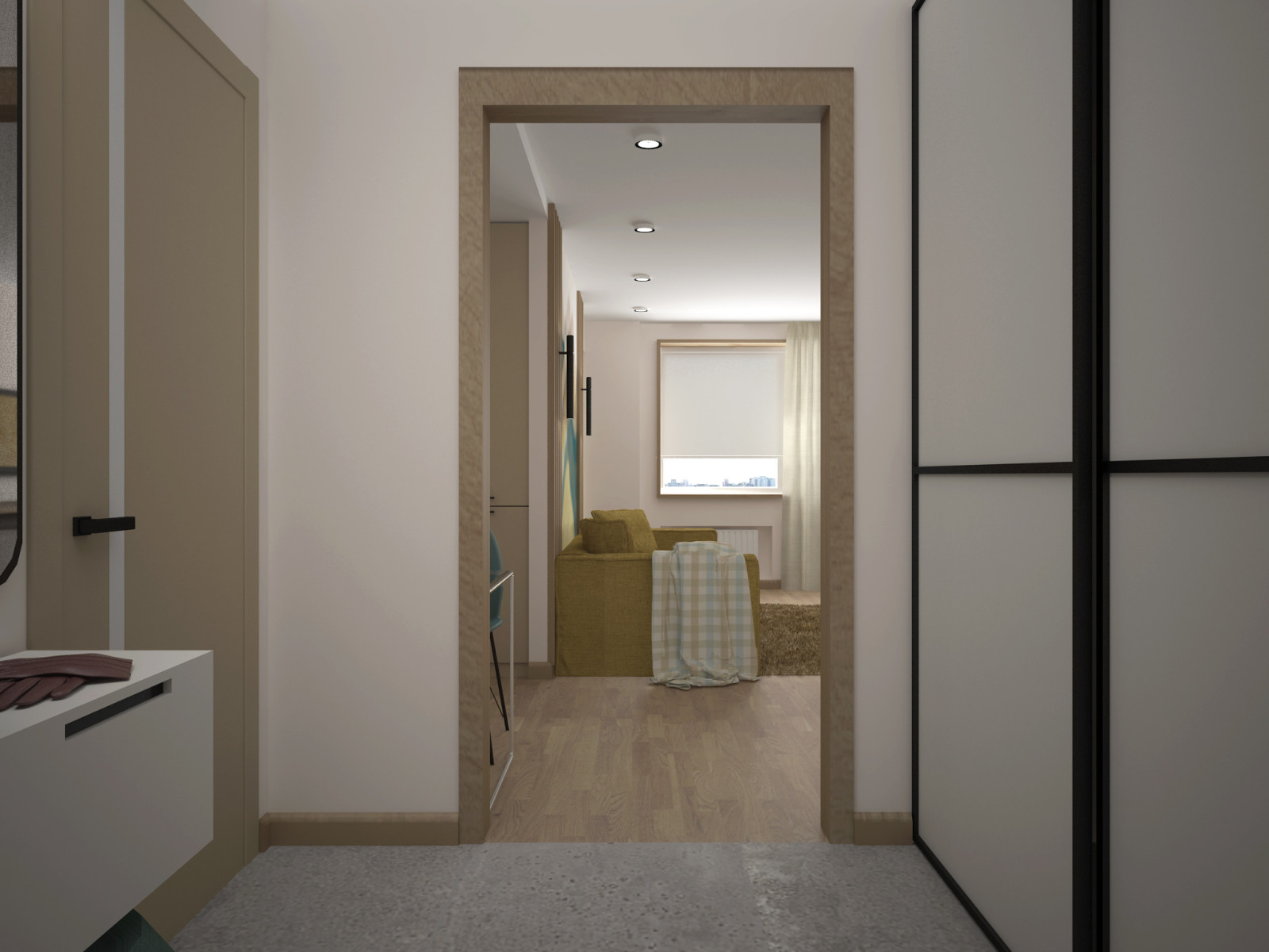 Однокомнатная квартира для девушки