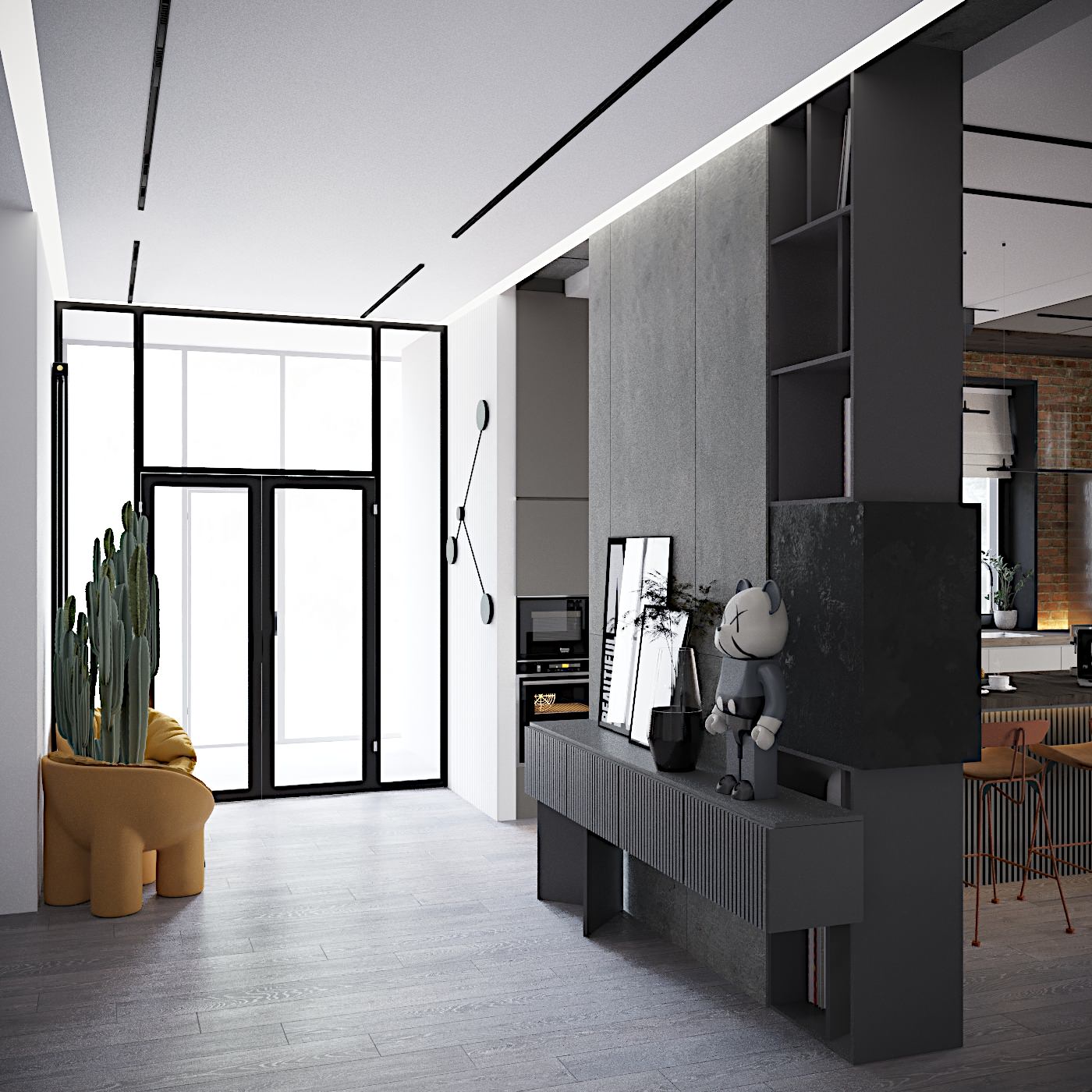 Дом в соснах