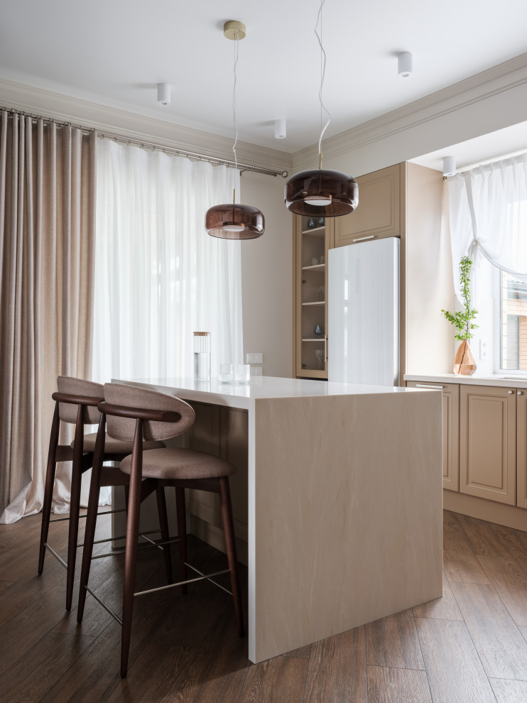 Двухэтажный дом с террасой площадью 170 м²