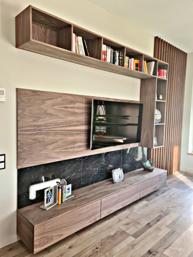 Обложка проекта: Гостиная в ЖК "Вандер Парк"