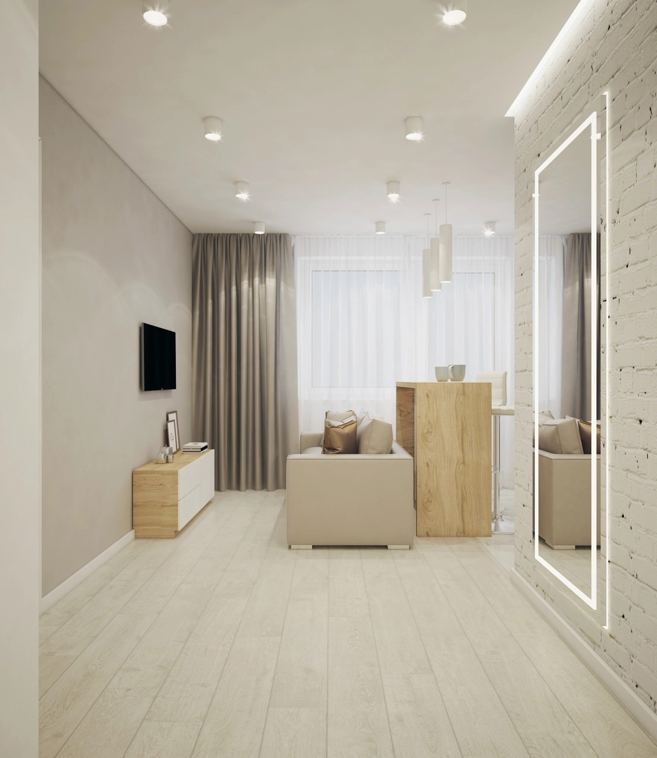 Однокомнатная квартира в Красноярске. Ул. Водопьянова