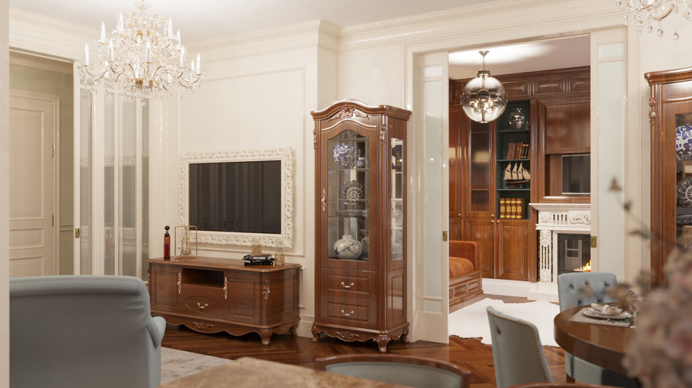 ЖК Алые паруса.Квартира в стиле современная классика.