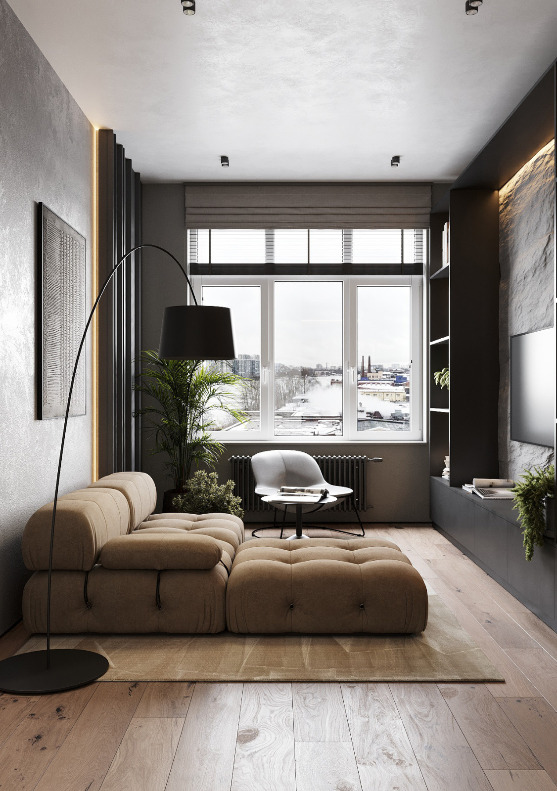 Жилой комплекс "Эталон на Неве" 75 кв.м.