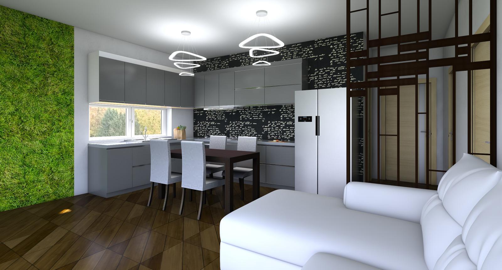 Эскизный проект планировки дома