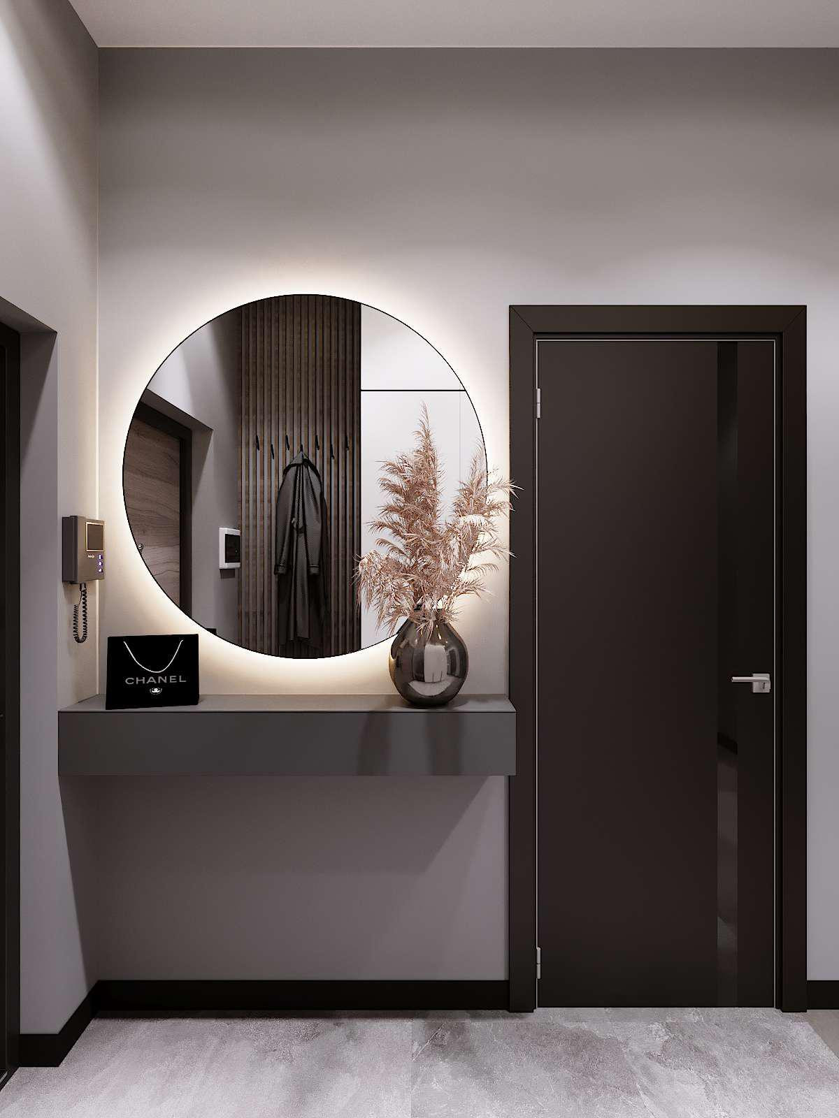 Дизайн-проект  квартира в ЖК «Живописный» 56 м²