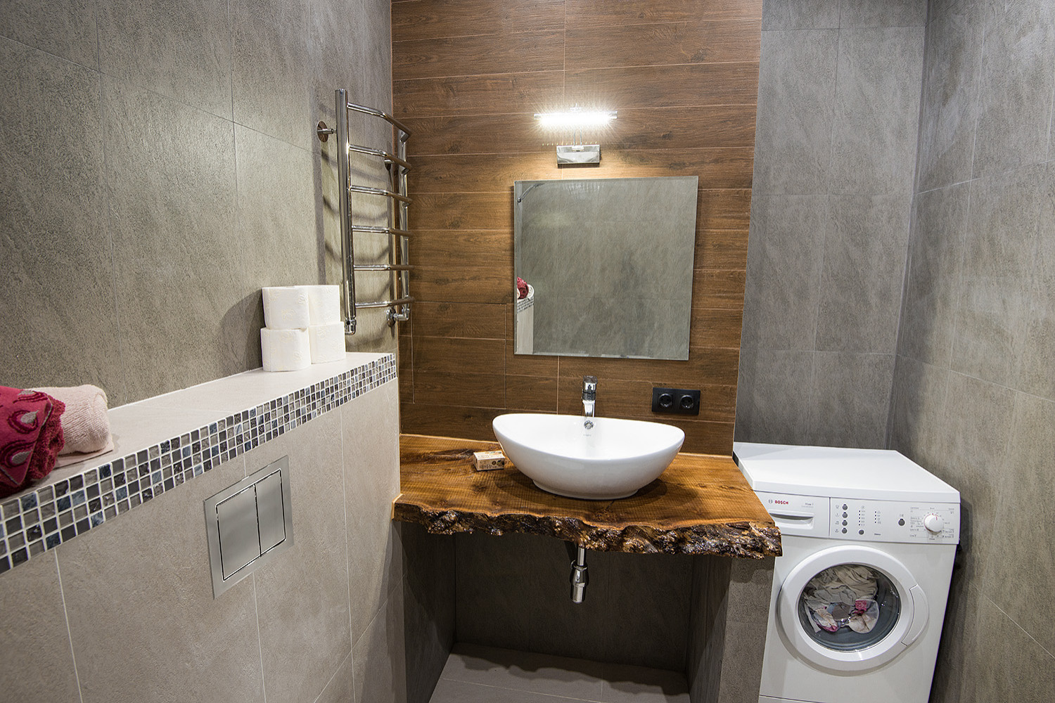 Фото реализация бюджетная евродвушка 35м2