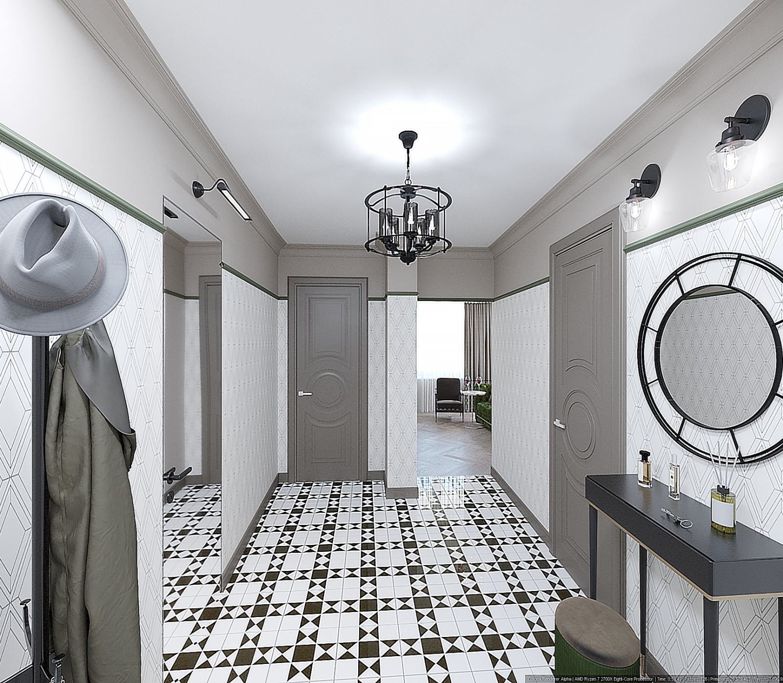 Прекрасная квартира для элегантной дамы