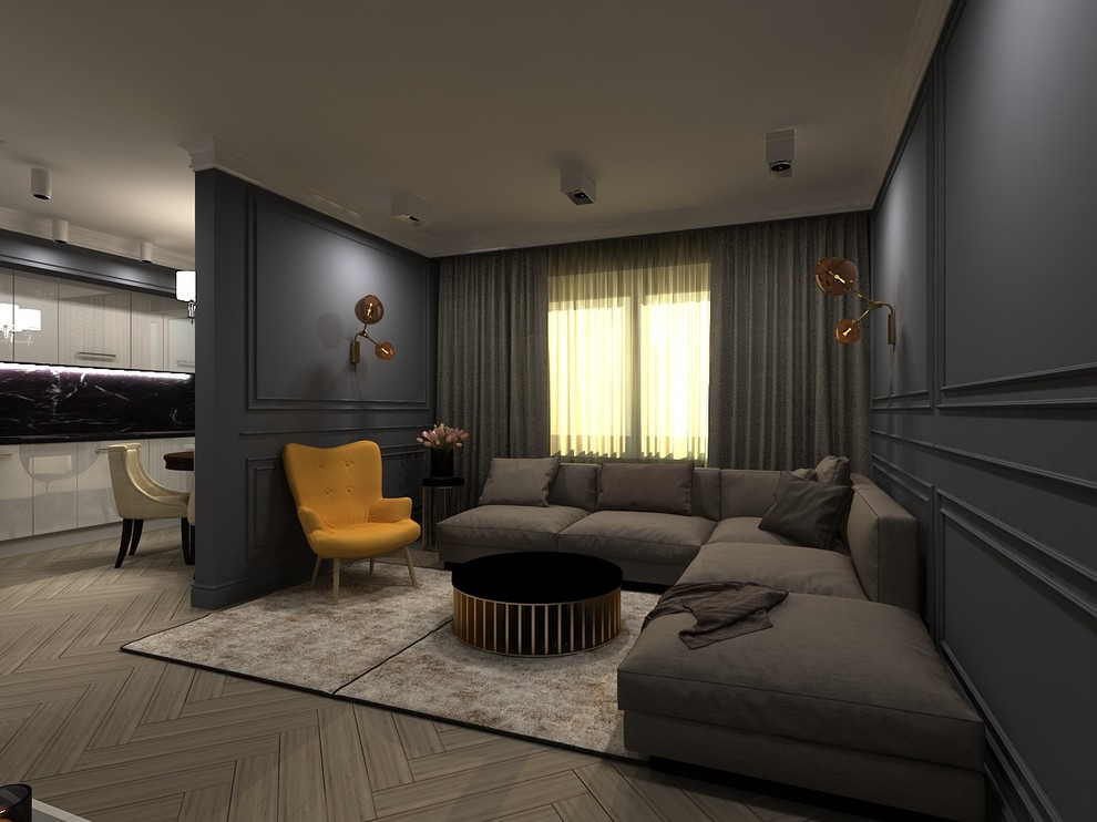 Современная классика в серых тонах