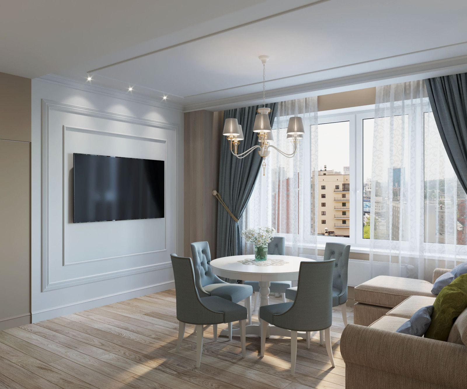 Двухкомнатная квартира ЖК Ньютон