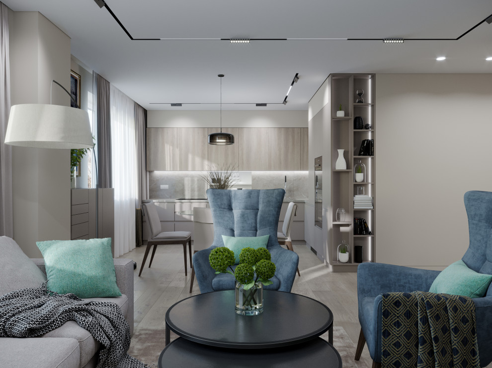 Обложка проекта: Проект оформления интерьера квартиры 90 кв.м