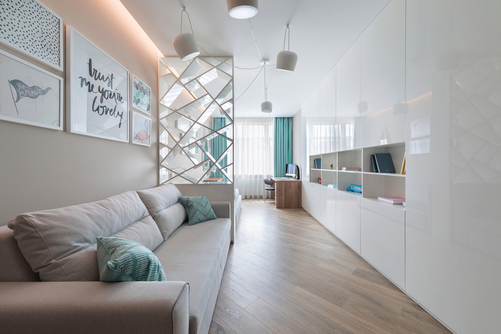 Квартира на бульваре Леси Украинки :: 131м2