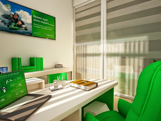 Корпаративный офис для компании сотовой связи