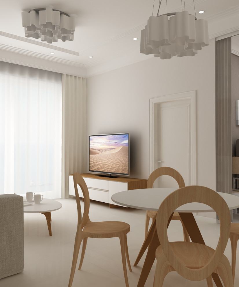 Минимализм в ЖК "Актёр Гэлакси"