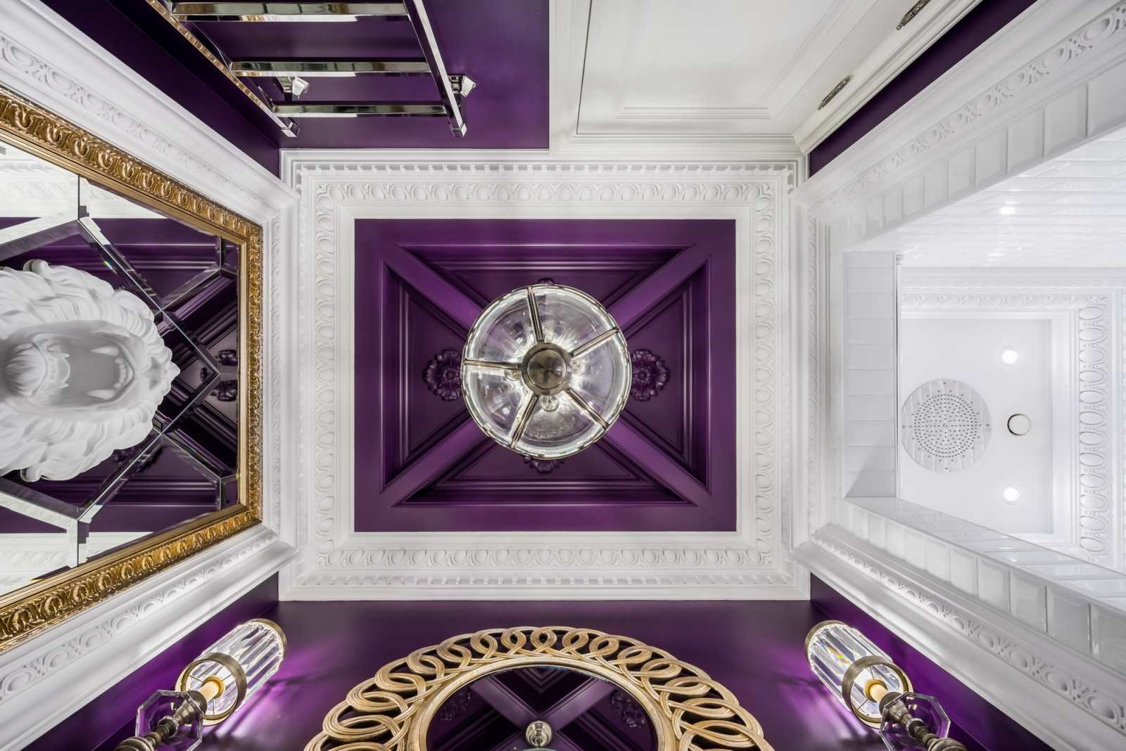 Интерьер квартиры в стиле современной классики с элементами Ар-Деко в Петербурге