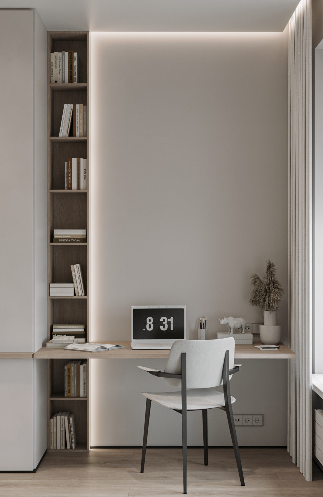 Дизайн интерьера, современный эко стиль.