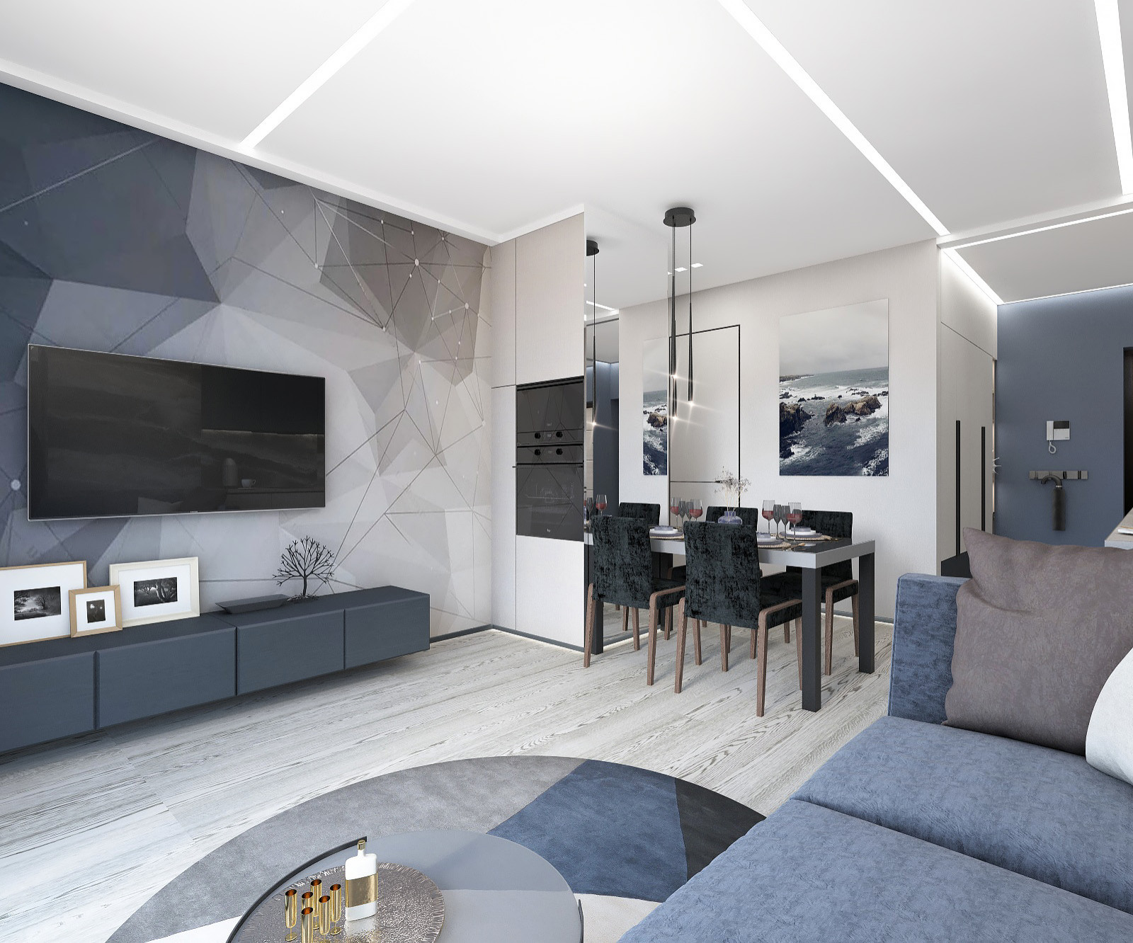 Обложка проекта: Квартира в ЖК Лев Толстой