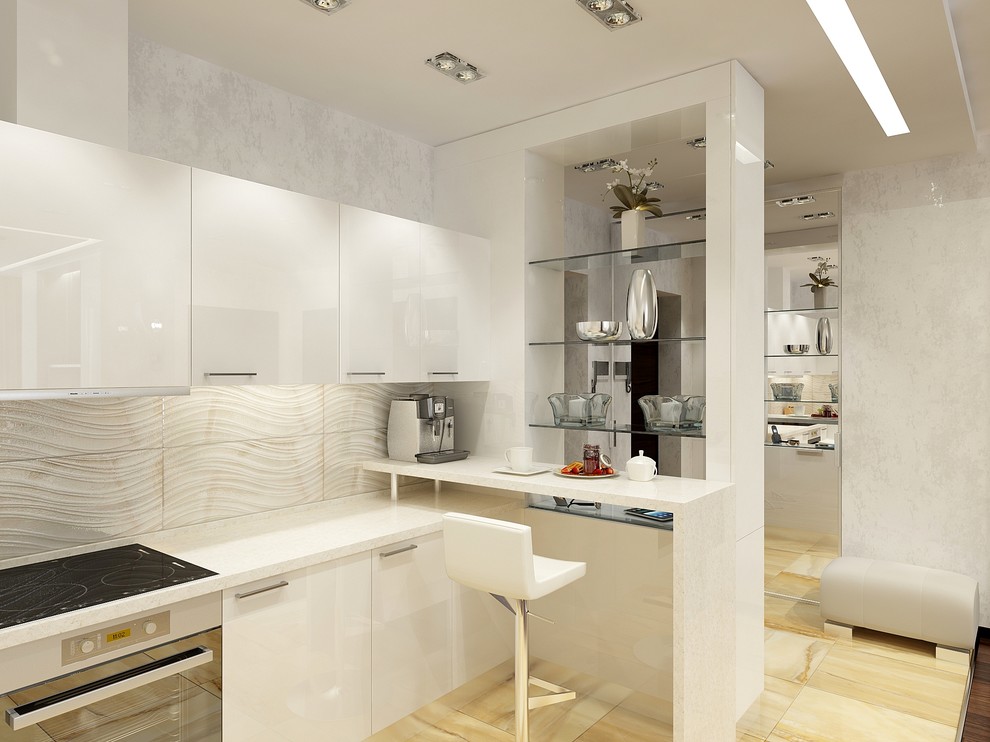 Luce Argento Apartment Interior in Modern Style