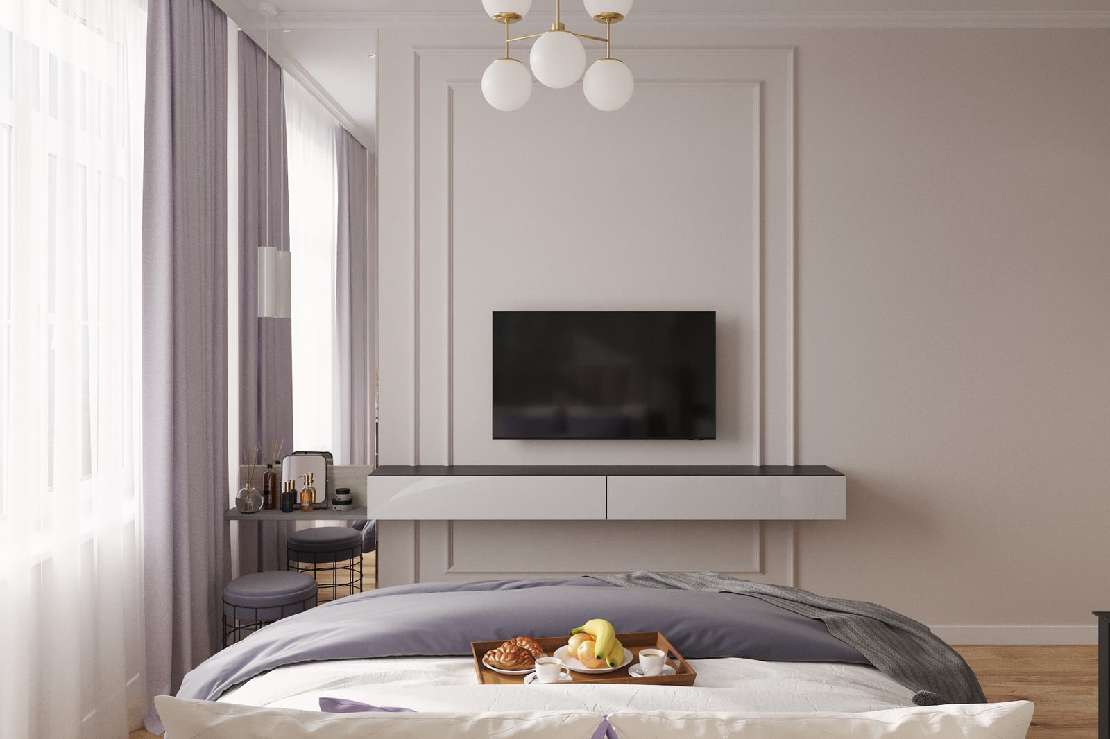 Проект студии 25м2 в ЖК Курортный