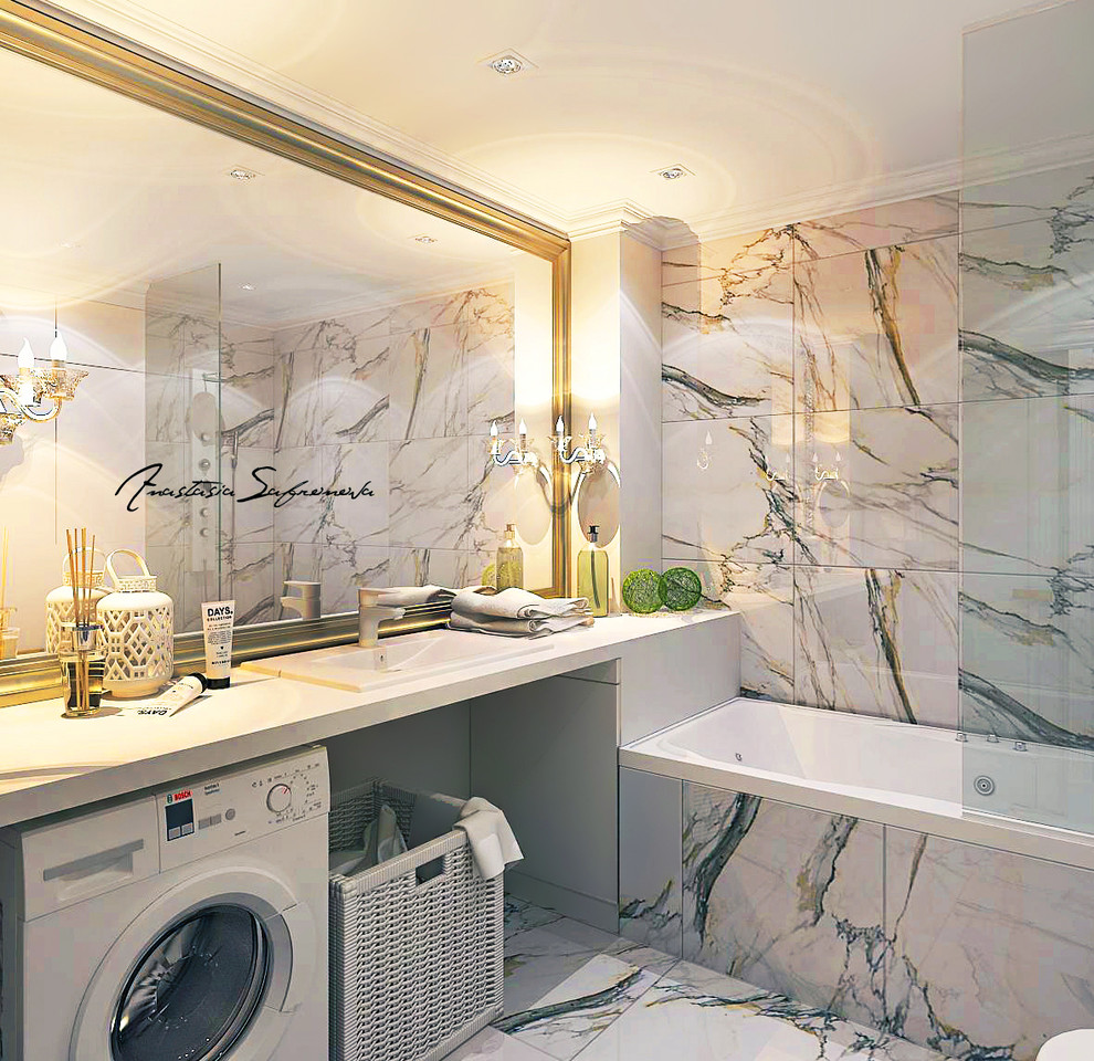 Дизайн интерьера первого этажа дома под Чебаркулем