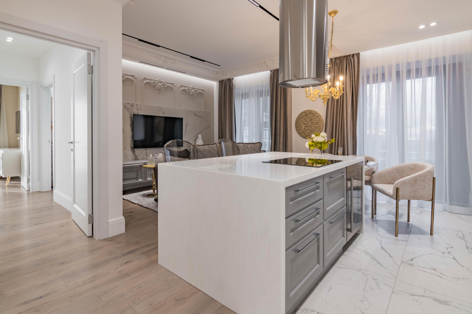 Евро 4к квартира 138 кв/м в ЖК «D1»