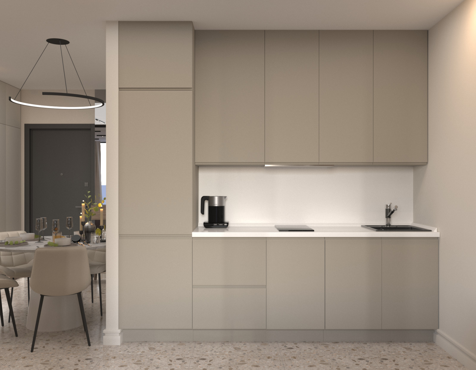 Проект из 1 комнатной в 2-х комнатную