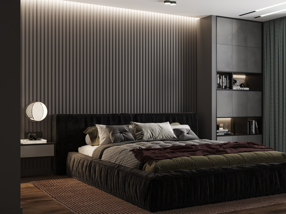 Blackflat. Квартира в ЖК Палаццио, 45 кв.м.